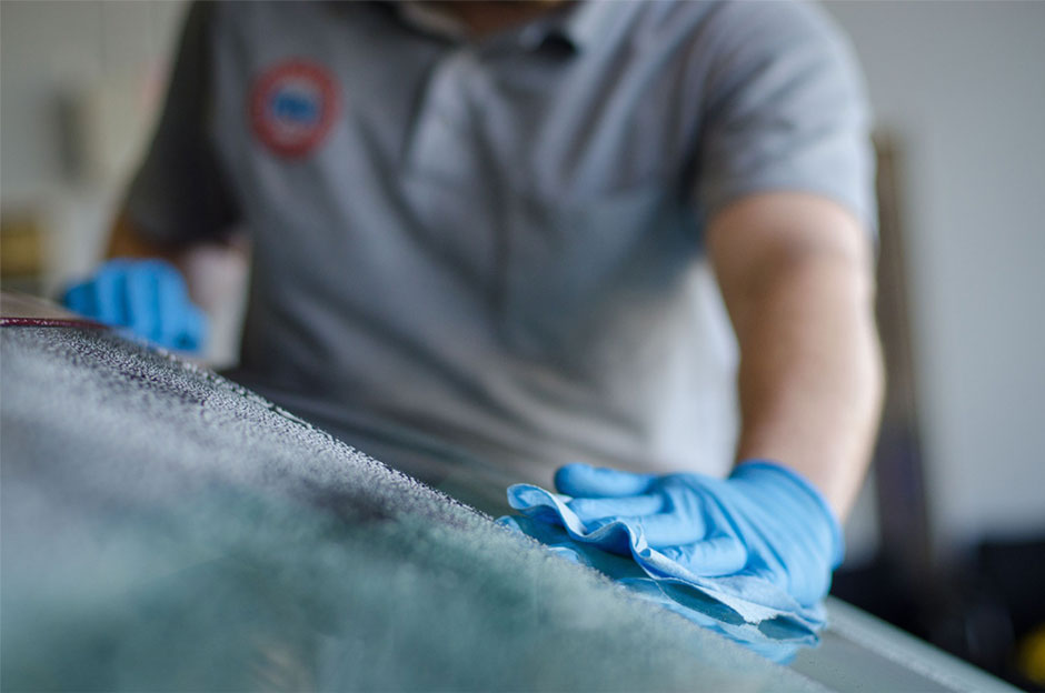 Чистка стекла