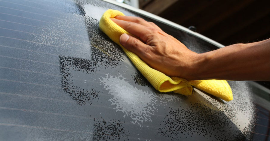 Уход за автомобильными стеклами