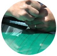 Клей вместо резинок