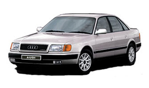 Замена стекла на Audi 100