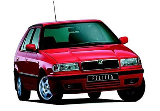 Замена стекла на Skoda Felicia